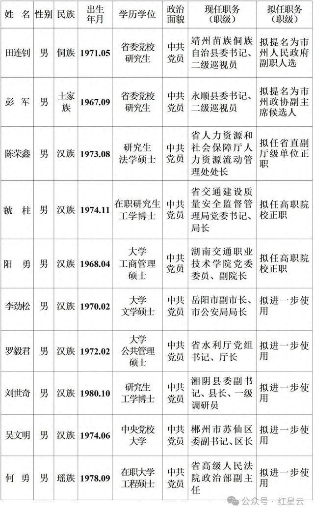 岳阳市副市长最新名单：岳阳市副市长最新阵容揭晓