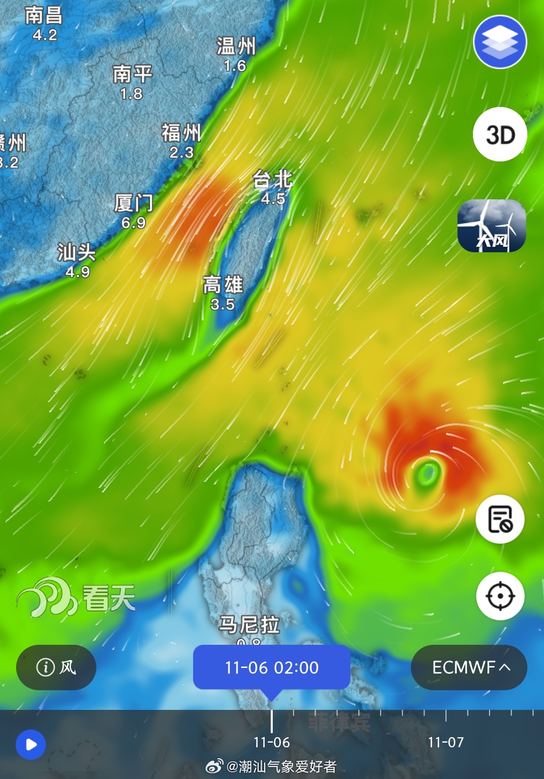 最新长江口风力预报(长江口实时风力预测)