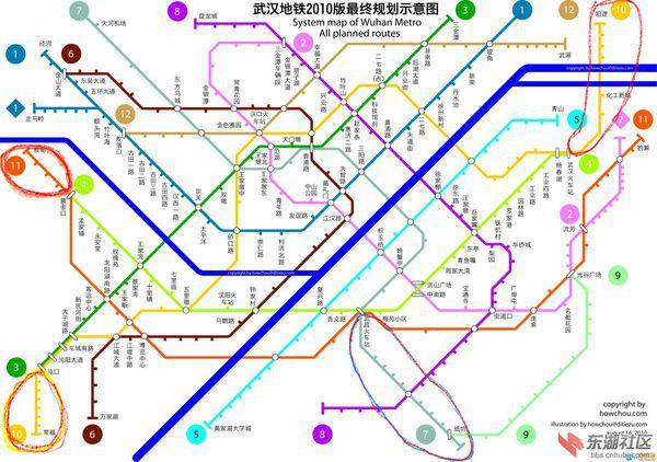 武汉地铁最新规划2017｜2017武汉地铁蓝图揭晓