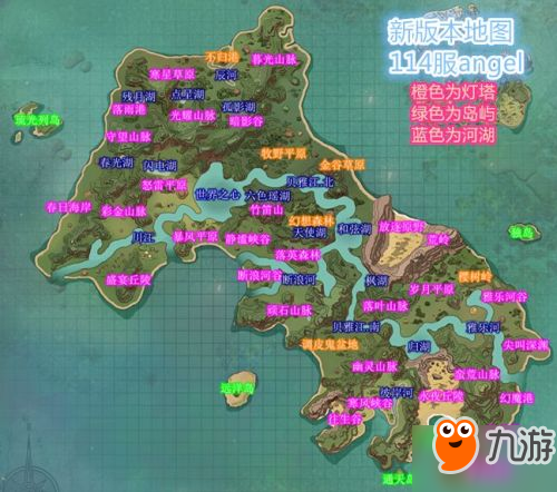 探索魔法新篇章地图